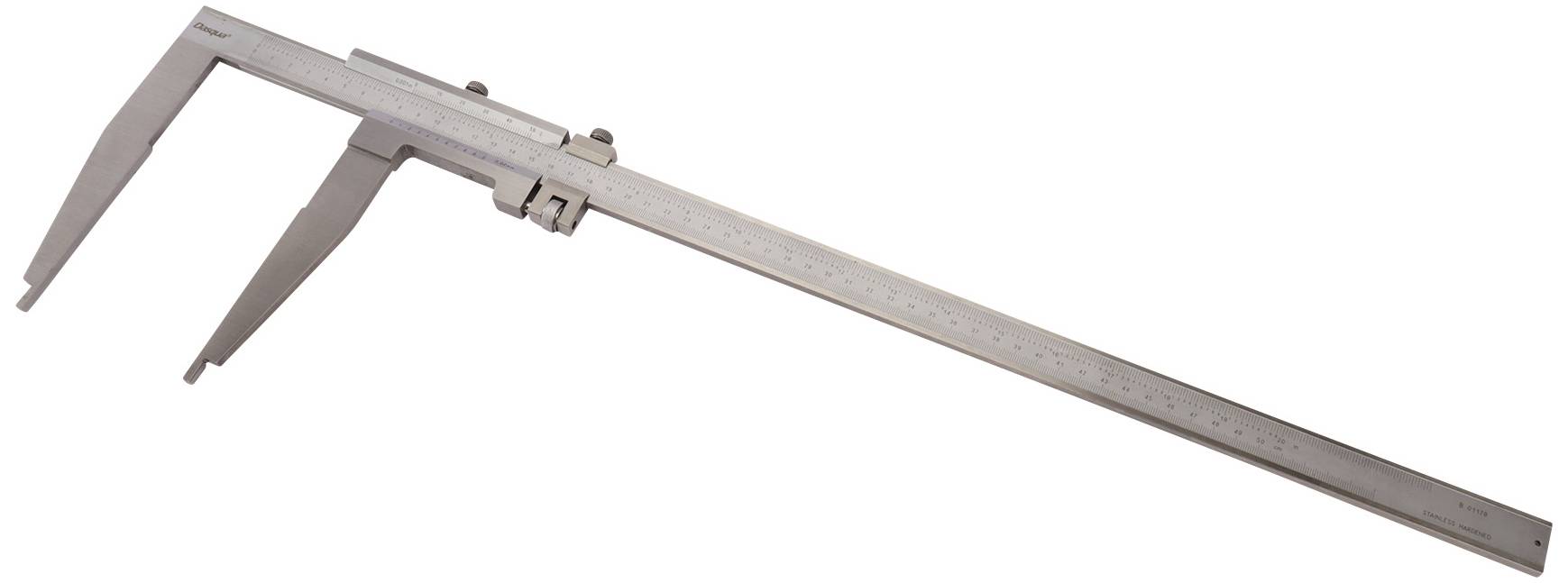 Dasqua 1310-0006, DIN EN 862 Suwmiarka monoblokowa ze szczękami końcowymi i precyzyjną regulacją 500 mm 1 szt. - obrazek 1
