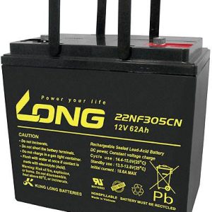 Akumulator ołowiowy Long 22NF305CNE 22NF305CNE, AGM, 12 V, 62 Ah Akumulator ołowiowy Long 22NF305CNE 22NF305CNE, AGM, 12 V, 62 Ah