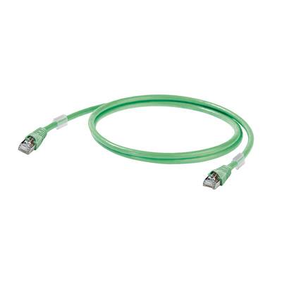 kabel LAN Weidmüller 1251590010, 1 szt., RJ45, CAT 6a, S/FTP, 1.00 m, zielony