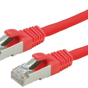 kabel LAN Value 21.99.1221, 1 szt., RJ45, CAT 6, S/FTP, 0.50 m, czerwony (czysty) kabel LAN Value 21.99.1221, 1 szt., RJ45, CAT 6, S/FTP, 0.50 m, czerwony (czysty)