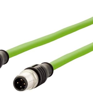 kabel LAN Metz Connect 142M1D11020, 1 szt., M12, CAT 5e, SF/FTP, 2.00 m, zielony kabel LAN Metz Connect 142M1D11020, 1 szt., M12, CAT 5e, SF/FTP, 2.00 m, zielony