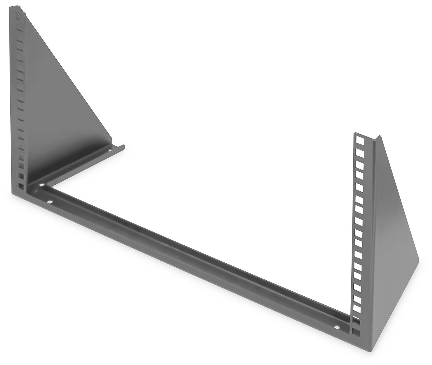 Digitus DN-48005 19-calowy uchwyt ścienny na sprzęt 6 U Pasuje do głębokości szafy: od 300 mm czarny (ral 9005) 19 cal - obrazek 1