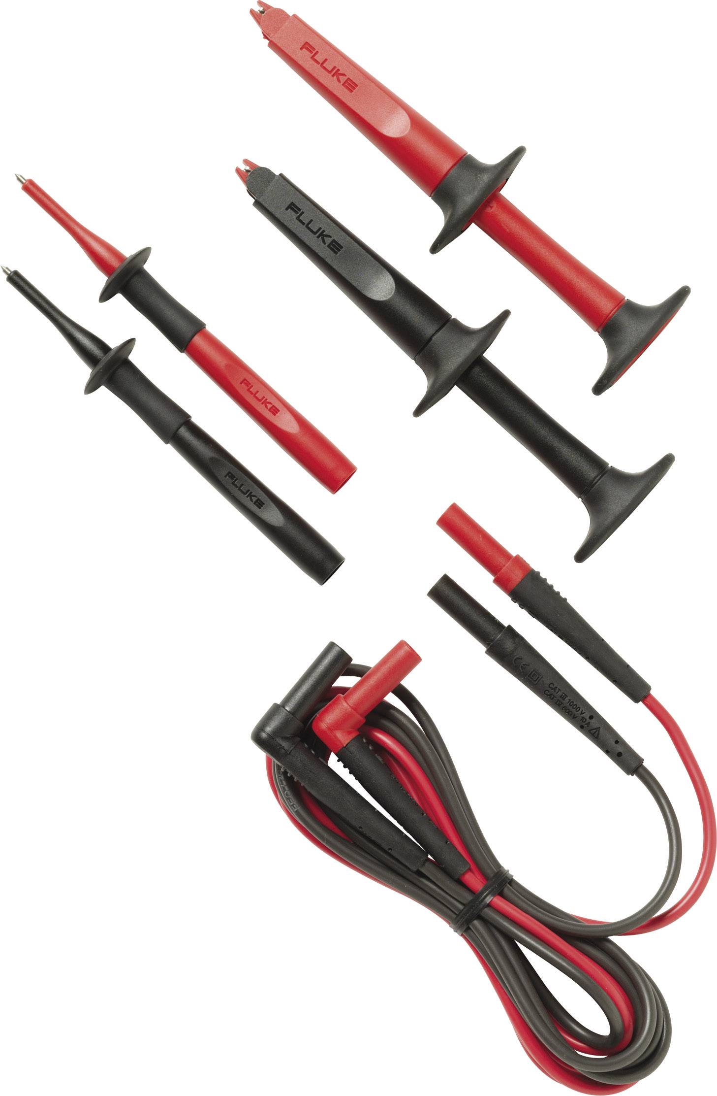 Przewody pomiarowe Fluke TL223-1, 1.50 m, czarny, czerwony - obrazek 1