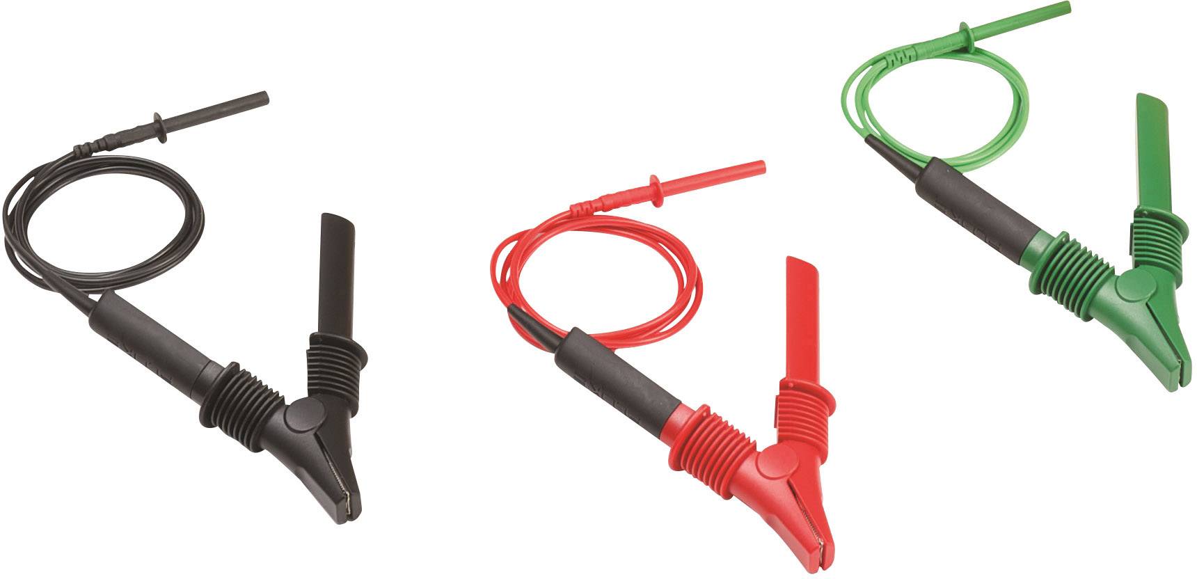 Przewody pomiarowe Fluke TLK1550-RTLC, czerwony, czarny, zielony - obrazek 1