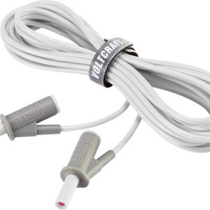 VOLTCRAFT MSB-501 Przewód pomiarowy bezpieczny złącze męskie, lamelkowe 4 mm złącze męskie, lamelkowe 4 mm 5.00 m biały VOLTCRAFT MSB-501 Przewód pomiarowy bezpieczny złącze męskie, lamelkowe 4 mm złącze męskie, lamelkowe 4 mm 5.00 m biały