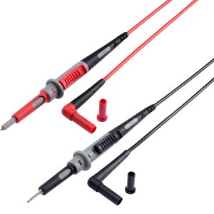 VOLTCRAFT MS-4PS Przewód pomiarowy bezpieczny złącze męskie bezpieczeństwa 4mm sonda 1.00 m czarny, czerwony 1 szt. VOLTCRAFT MS-4PS Przewód pomiarowy bezpieczny złącze męskie bezpieczeństwa 4mm sonda 1.00 m czarny, czerwony 1 szt.