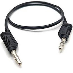 Mueller Electric 22.170-1M-0 Przewód pomiarowy złącze męskie bananowe 4 mm złącze męskie bananowe 4 mm 1 m czarny 1 szt. Mueller Electric 22.170-1M-0 Przewód pomiarowy złącze męskie bananowe 4 mm złącze męskie bananowe 4 mm 1 m czarny 1 szt.