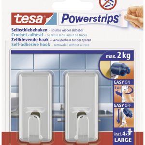 Hak samoprzylepny tesa POWERSTRIPS® 58051-00010-20 2 szt. Hak samoprzylepny tesa POWERSTRIPS® 58051-00010-20 2 szt.