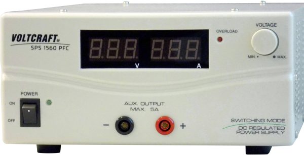 Zasilacz laboratoryjny regulowany VOLTCRAFT SPS 1560 PFC 1 – 15 V/DC 6 – 60 A 900 W