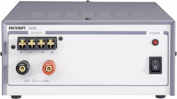 Zasilacz laboratoryjny stałonapięciowy VOLTCRAFT FSP 2420 24 – 29 V/DC 20 A 540 W