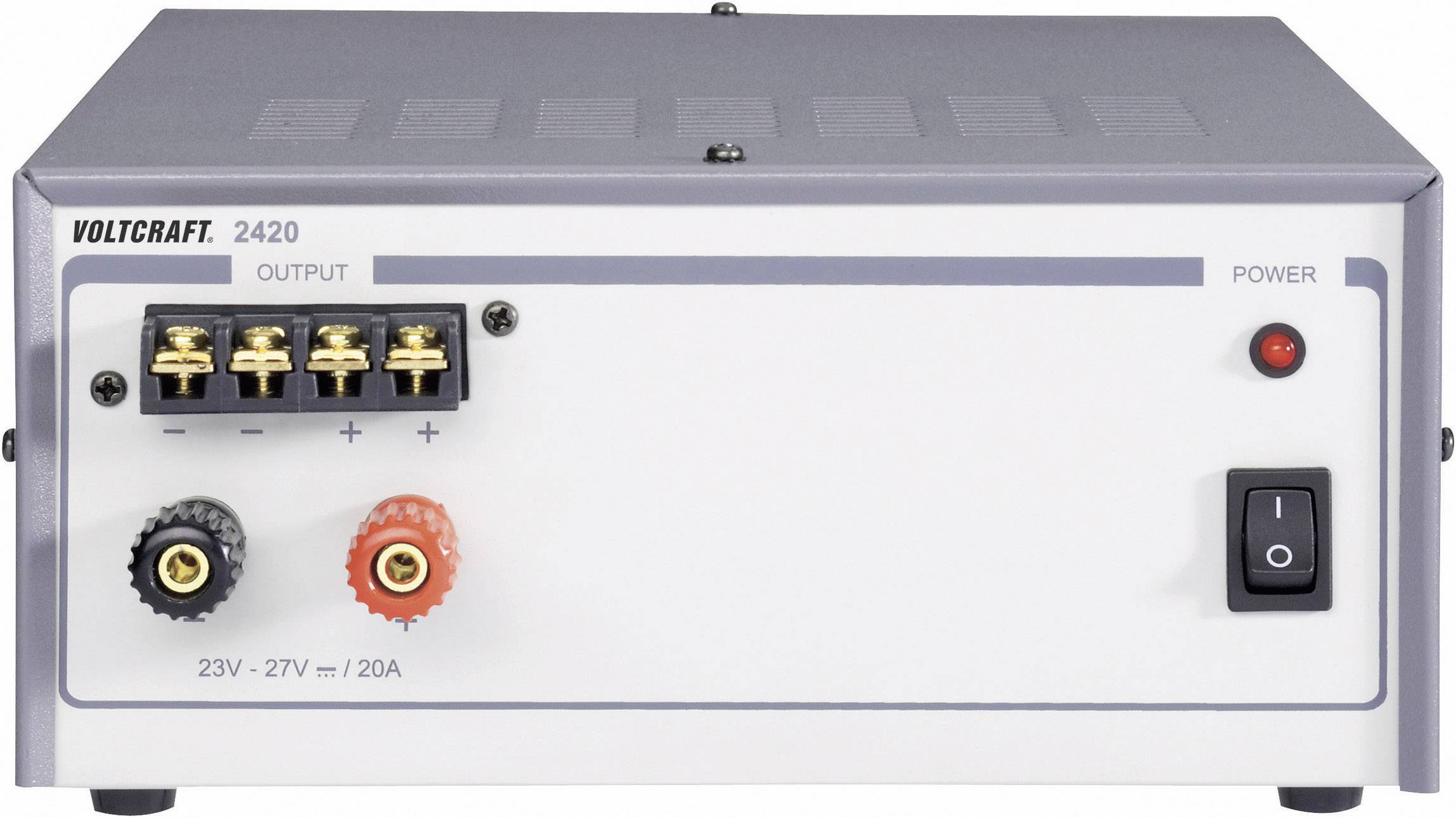 Zasilacz laboratoryjny stałonapięciowy VOLTCRAFT FSP 2420 24 - 29 V/DC 20 A 540 W - obrazek 1