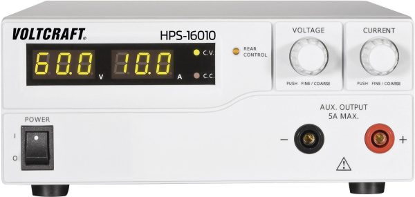 Zasilacz laboratoryjny regulowany VOLTCRAFT HPS-16010 1 – 60 V/DC 0 – 10 A 600 W
