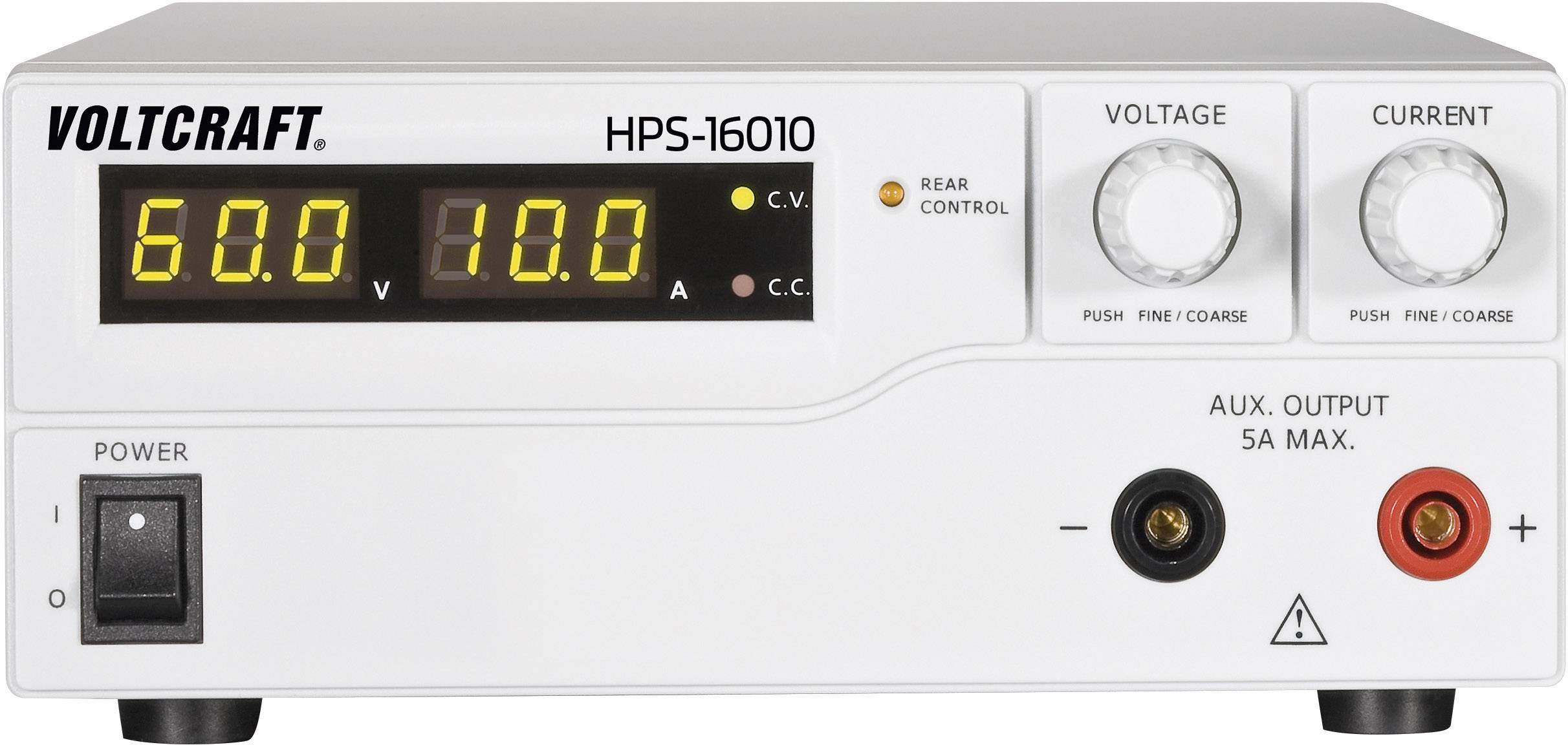 Zasilacz laboratoryjny regulowany VOLTCRAFT HPS-16010 1 - 60 V/DC 0 - 10 A 600 W - obrazek 1