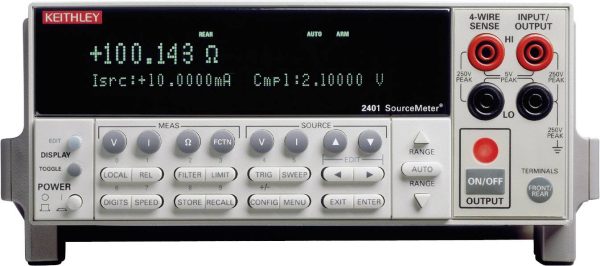 Źródło mierzące (SMU) Keithley 2401., 20 W, 0 – 20 V, 0 – 1 A