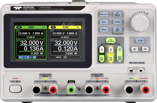 Zasilacz laboratoryjny regulowany Teledyne LeCroy T3PS3000 0 – 32 V 0 – 3.2 A