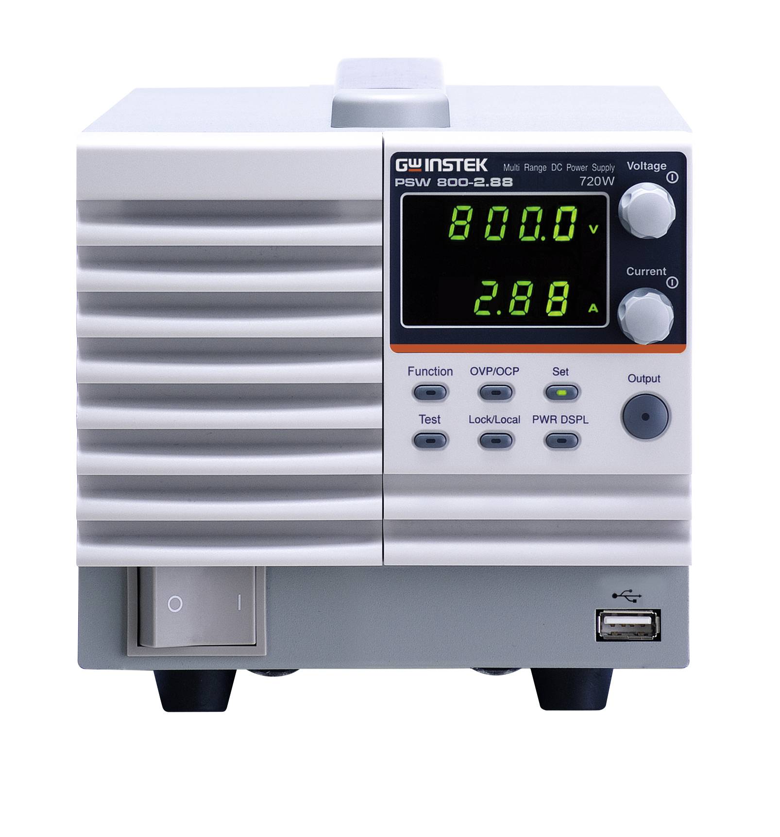 Zasilacz laboratoryjny regulowany GW Instek PSW 800-2.88 0 - 800 V/DC 0 - 2.88 A 720 W - obrazek 1