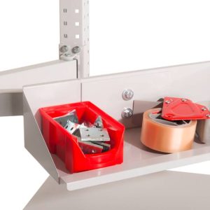 Manuflex ZB3902.5007 Zestaw uchwytów do skrzynek z pudełkami DLA UNIWERSALNEGO I PROFI z podwójnym przegubem, szer. X gł