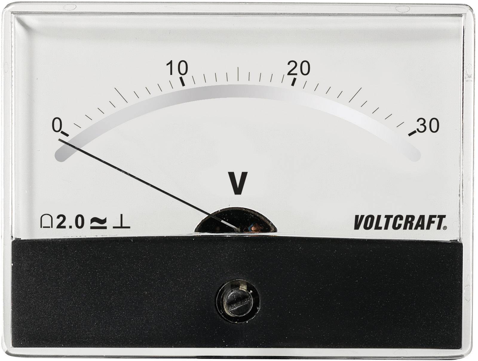 Analogowy wskaźnik panelowy VOLTCRAFT AM-86X65/30V/DC - obrazek 1