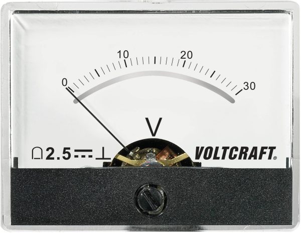 Analogowy wskaźnik panelowy VOLTCRAFT AM-60X46/30V/DC