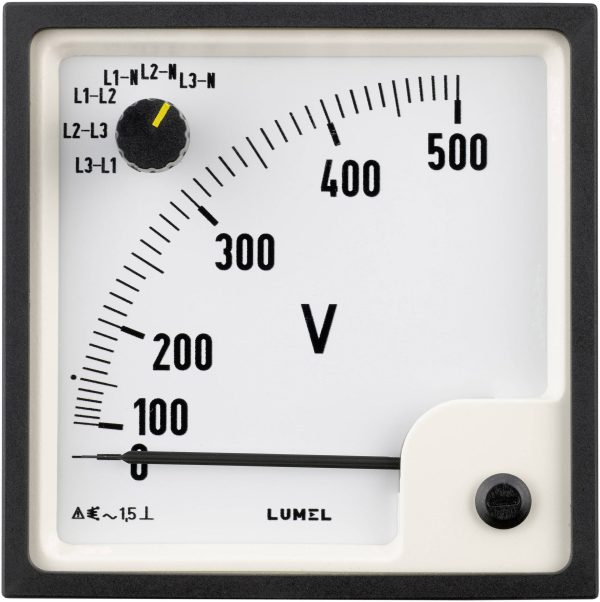 Lumel EP29 500V EP29 500V Miernik do zabudowy EP29 500 V 500 V/AC ruchoma sztabka