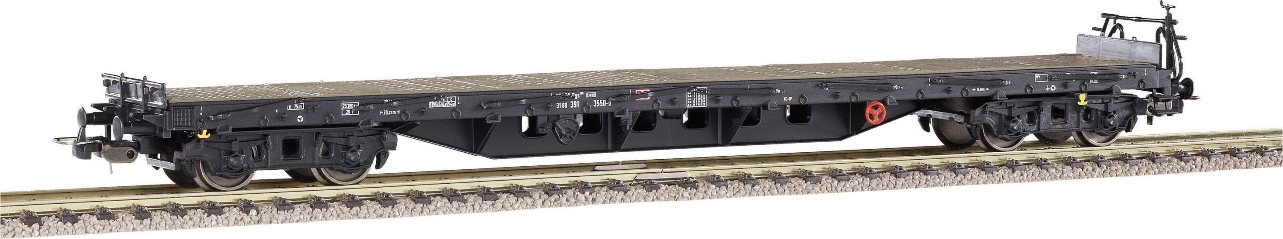 Wagon płaski PI ze słupami Rgs3910 H0 - obrazek 1