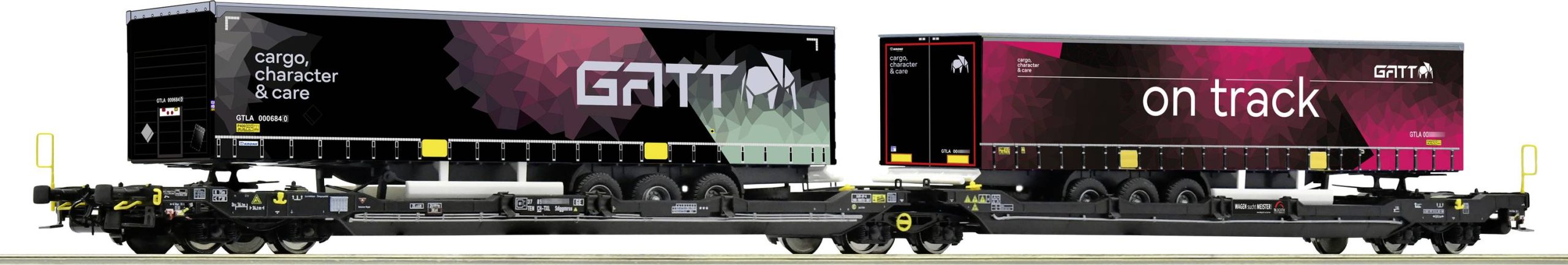 Roco 6600170 Wagon kontenerowy DC - obrazek 1