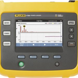 Analizator sieci Fluke 1736/B, 3-fazowy, z funkcją rejestratora Analizator sieci Fluke 1736/B, 3-fazowy, z funkcją rejestratora