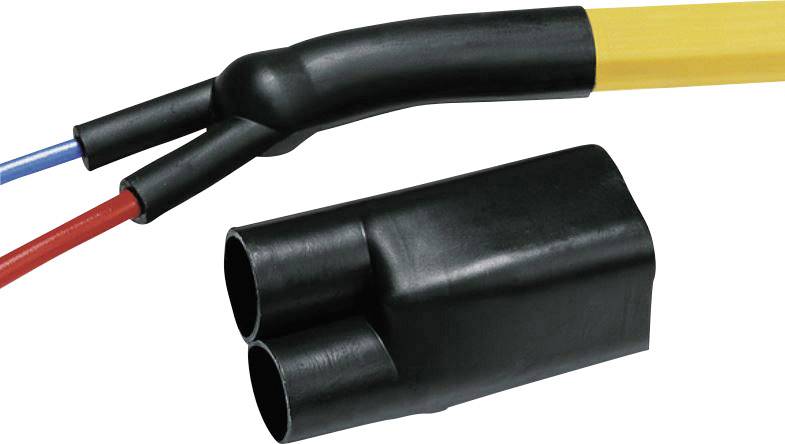 HellermannTyton 402-23058 Dwużyłowa rurka termokurczliwa 223-2-B8W, 33 mm - 9.40 mm, 1 szt. - obrazek 1