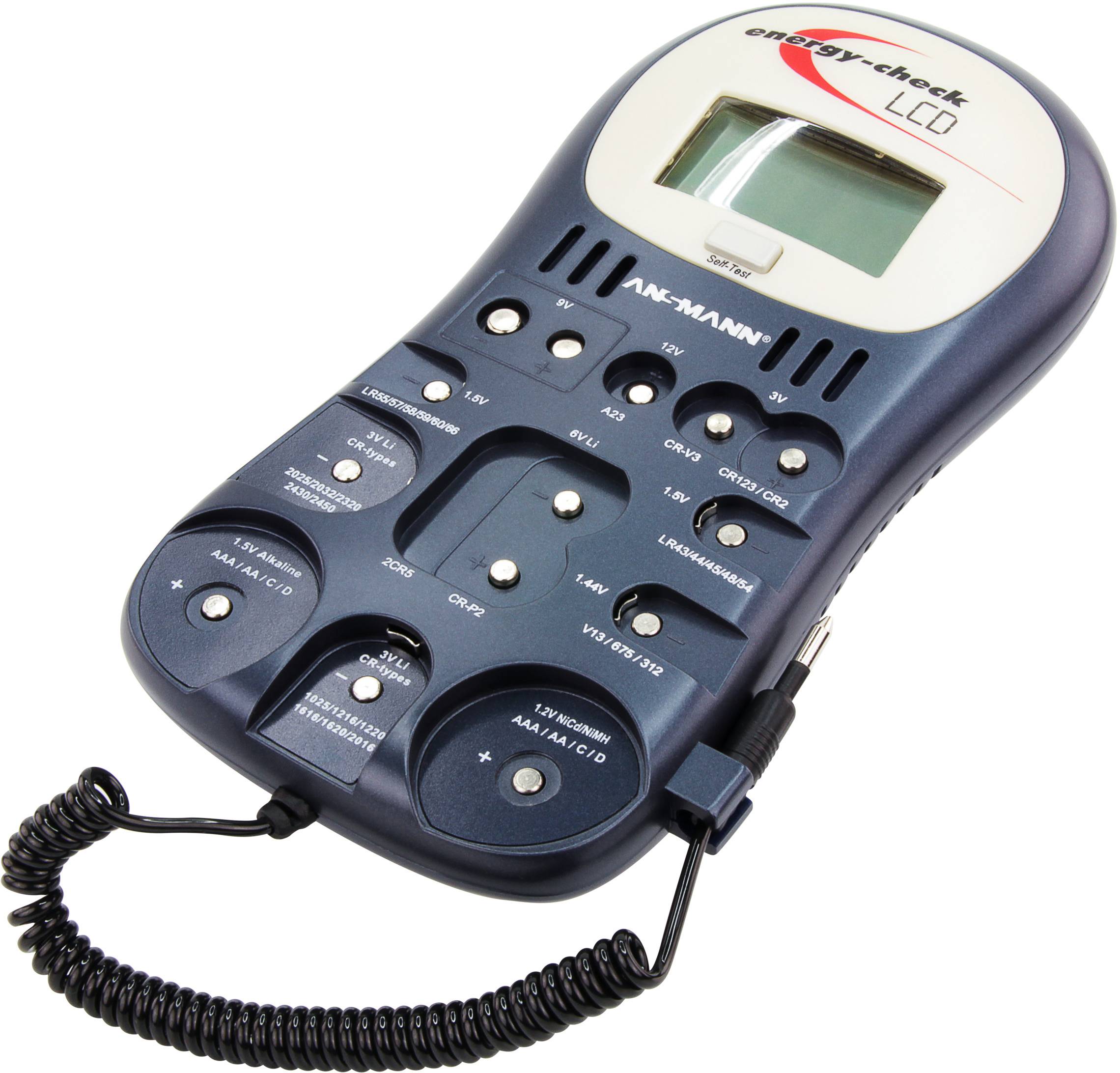 Tester baterii Ansmann 4000392 Energy Check LCD - obrazek 1