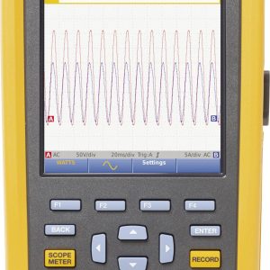 Oscyloskop ręczny Fluke 124B/EU/S 40 MHz 4 GSa/s Oscyloskop ręczny Fluke 124B/EU/S 40 MHz 4 GSa/s
