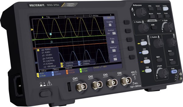 Oscyloskop cyfrowy VOLTCRAFT DSO-2154 150 MHz 1 GSa/s