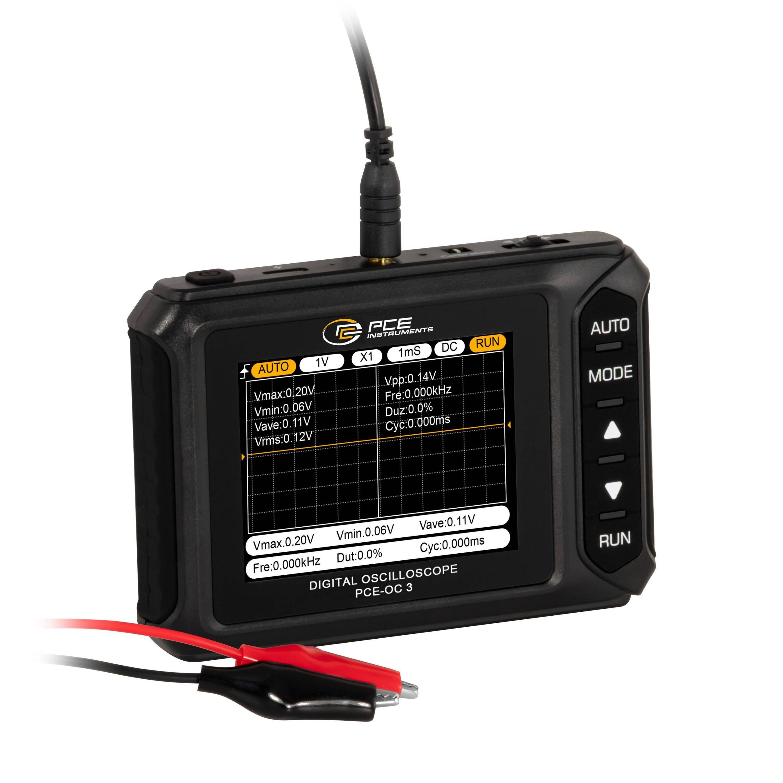 Oscyloskop cyfrowy PCE Instruments 200 kHz 2.5 MSa/s - obrazek 1