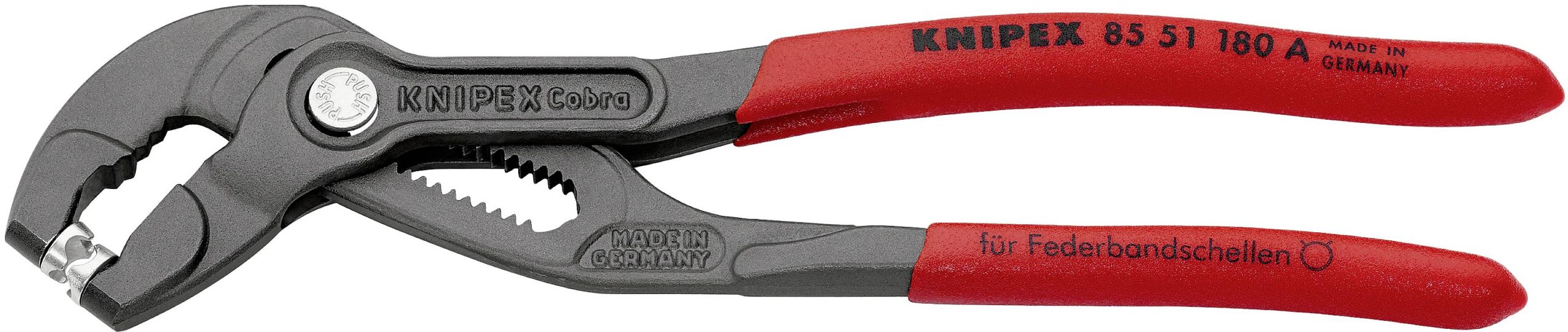 Szczypce do opasek zaciskowych Knipex 85 51 180 A 180 mm 1 szt. - obrazek 1