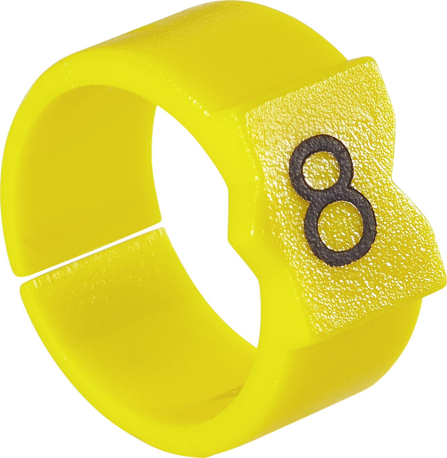 Oznacznik kablowy TE Connectivity STD12Y-4 1768045-3, polioksymetylen, 4.50 do 6 mm, 30 szt. - obrazek 1