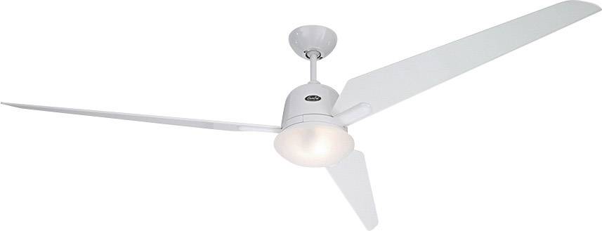 CasaFan Eco Aviatos 162 WE-WE Wentylator sufitowy 31 W (Ø x W) 162 cm x 365 mm biały możliwość odwrócenia łopatek, podśw - obrazek 1