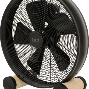 Lucci AIR Breeze Wentylator podłogowy 60 W (Ø x W) 40 cm x 460 mm czarny, drewno tryb zimowy Lucci AIR Breeze Wentylator podłogowy 60 W (Ø x W) 40 cm x 460 mm czarny, drewno tryb zimowy