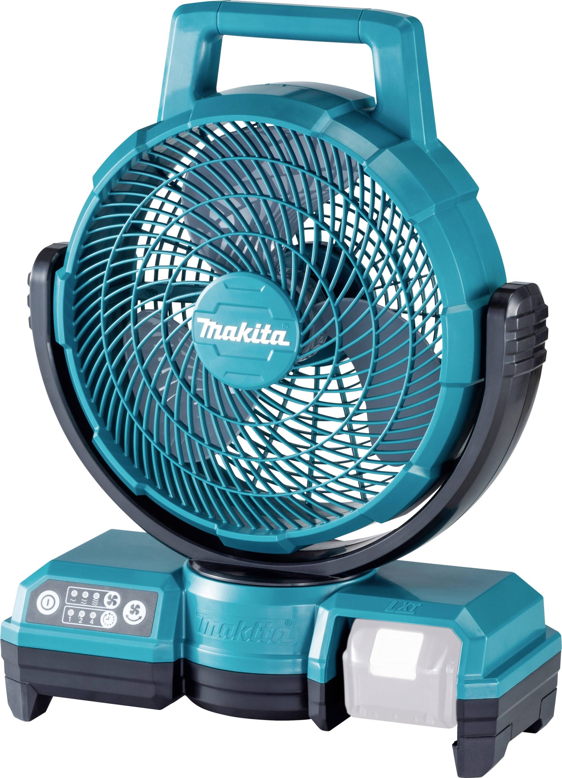 Makita DCF203Z Wentylator podłogowy (Ø x W) 235 mm x 447 mm turkusowy oscylacje - obrazek 1