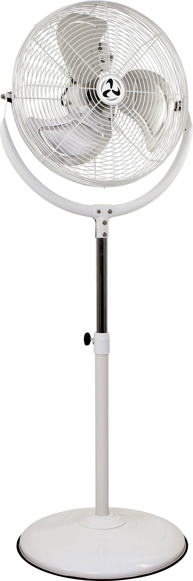 CasaFan SPEED2PROTECT IP54 SL Wentylator stojący 120 W (Ø x W) 495 mm x 1215 mm biały tryb zimowy - obrazek 1