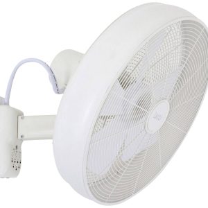 Lucci AIR Breeze Wentylator ścienny 50 W (Ø) 460 mm biały ruch wahadłowy Lucci AIR Breeze Wentylator ścienny 50 W (Ø) 460 mm biały ruch wahadłowy