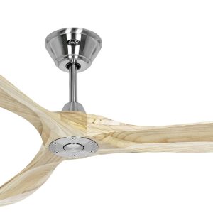 CasaFan ECO GENUINO 152 BN-NT Wentylator sufitowy 16.6 W (Ø x W) 1520 mm x 285 mm chrom pilot zdalnego sterowania, tryb CasaFan ECO GENUINO 152 BN-NT Wentylator sufitowy 16.6 W (Ø x W) 1520 mm x 285 mm chrom pilot zdalnego sterowania, tryb