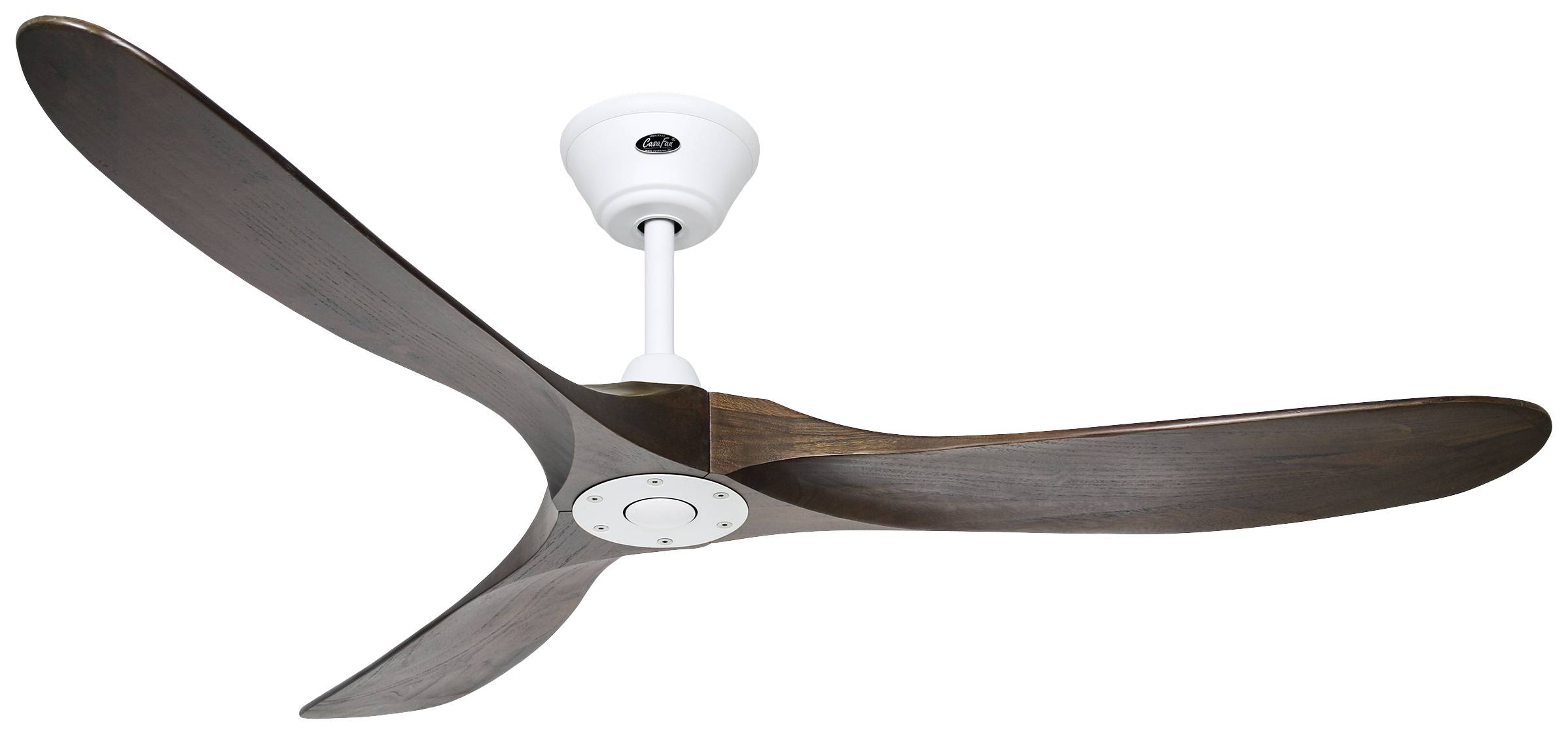 CasaFan ECO GENUINO 152 MW-NB Wentylator sufitowy 16.6 W (Ø x W) 1520 mm x 285 mm biały (matowy) pilot zdalnego sterowan - obrazek 1