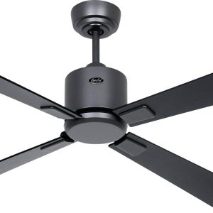 CasaFan ECO NEO III 132 BG-SW/TK WiFi Flügel Schwarz/Teak Wentylator sufitowy 27 W (Ø x W) 132 cm x 360 mm ciemnoszary p CasaFan ECO NEO III 132 BG-SW/TK WiFi Flügel Schwarz/Teak Wentylator sufitowy 27 W (Ø x W) 132 cm x 360 mm ciemnoszary p