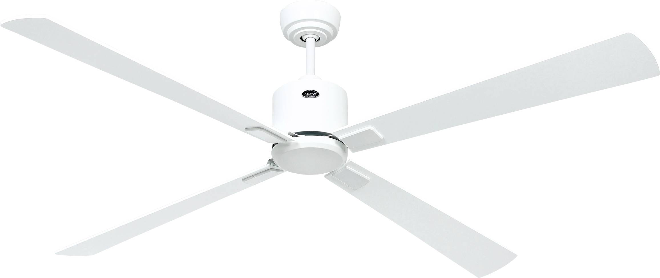 CasaFan ECO NEO III 152 WE-WE/LG WiFi Flügel Weiß/Lichtgrau Wentylator sufitowy 27 W (Ø x W) 152 cm x 360 mm biały pilot - obrazek 1