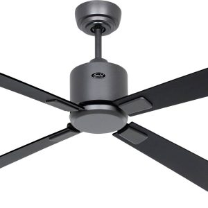 CasaFan ECO NEO III 152 BG-SW/TK WiFi Flügel Schwarz/Teak Wentylator sufitowy 27 W (Ø x W) 152 cm x 360 mm ciemnoszary p CasaFan ECO NEO III 152 BG-SW/TK WiFi Flügel Schwarz/Teak Wentylator sufitowy 27 W (Ø x W) 152 cm x 360 mm ciemnoszary p