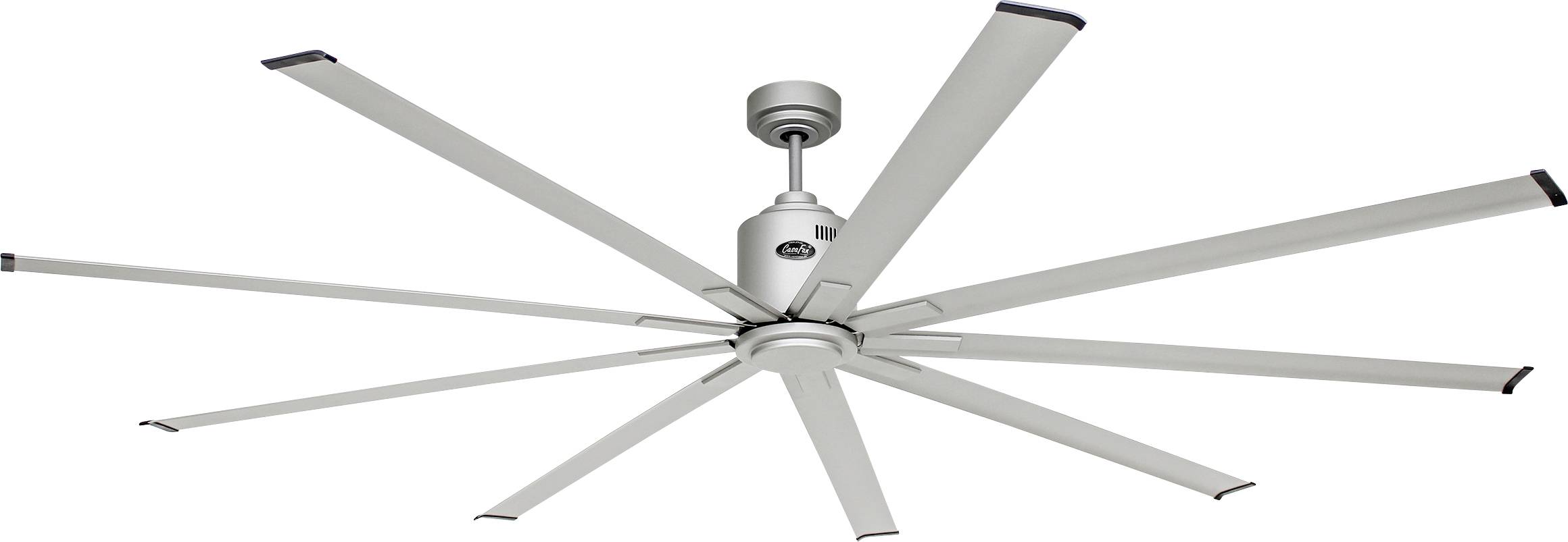CasaFan BIG SMOOTH ECO 220 TS-TS Flügel Titansilber Wentylator sufitowy 35 W (Ø x W) 224 cm x 460 mm tytanowo-srebrny pi - obrazek 1