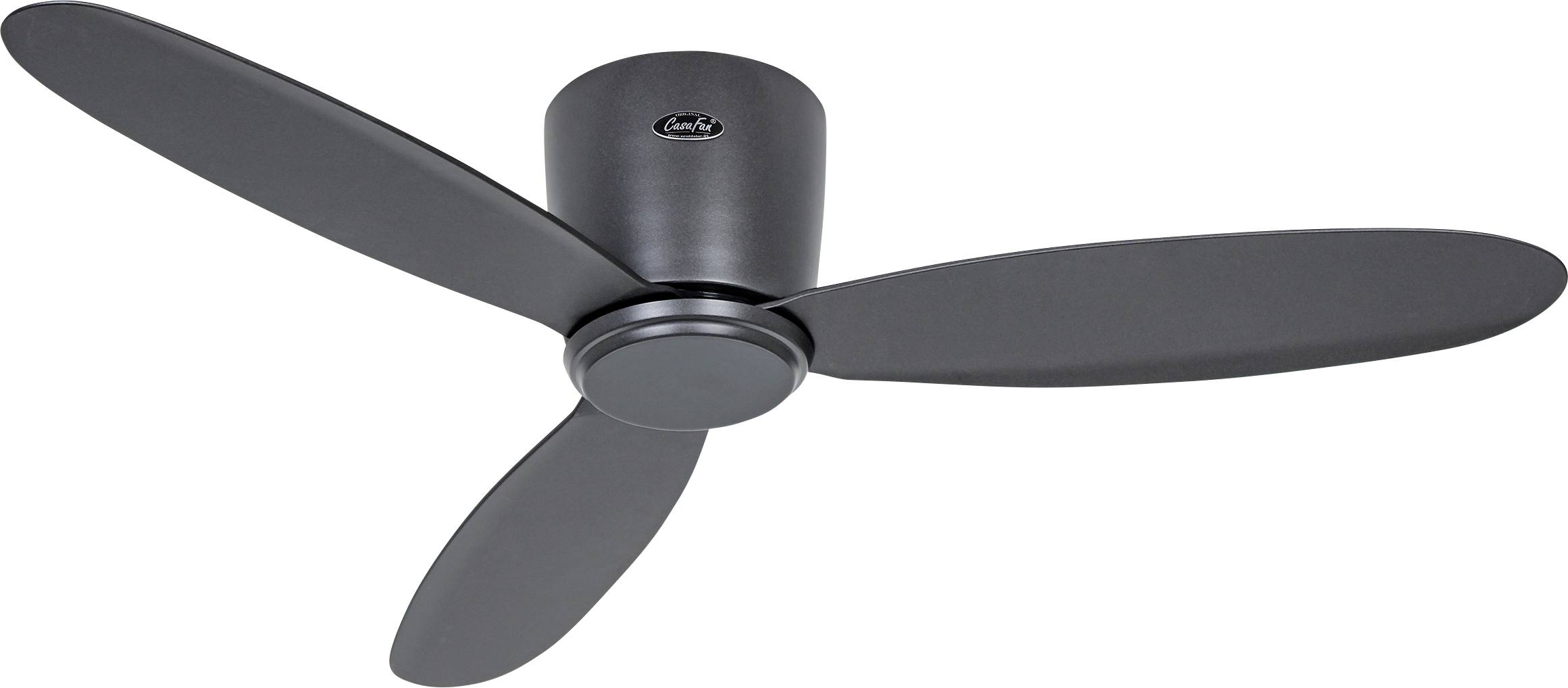 CasaFan ECO PLANO II 112 BG-BG WiFi Wentylator sufitowy 13 W (Ø x W) 112 cm x 160 mm ciemnoszary pilot zdalnego sterowan - obrazek 1