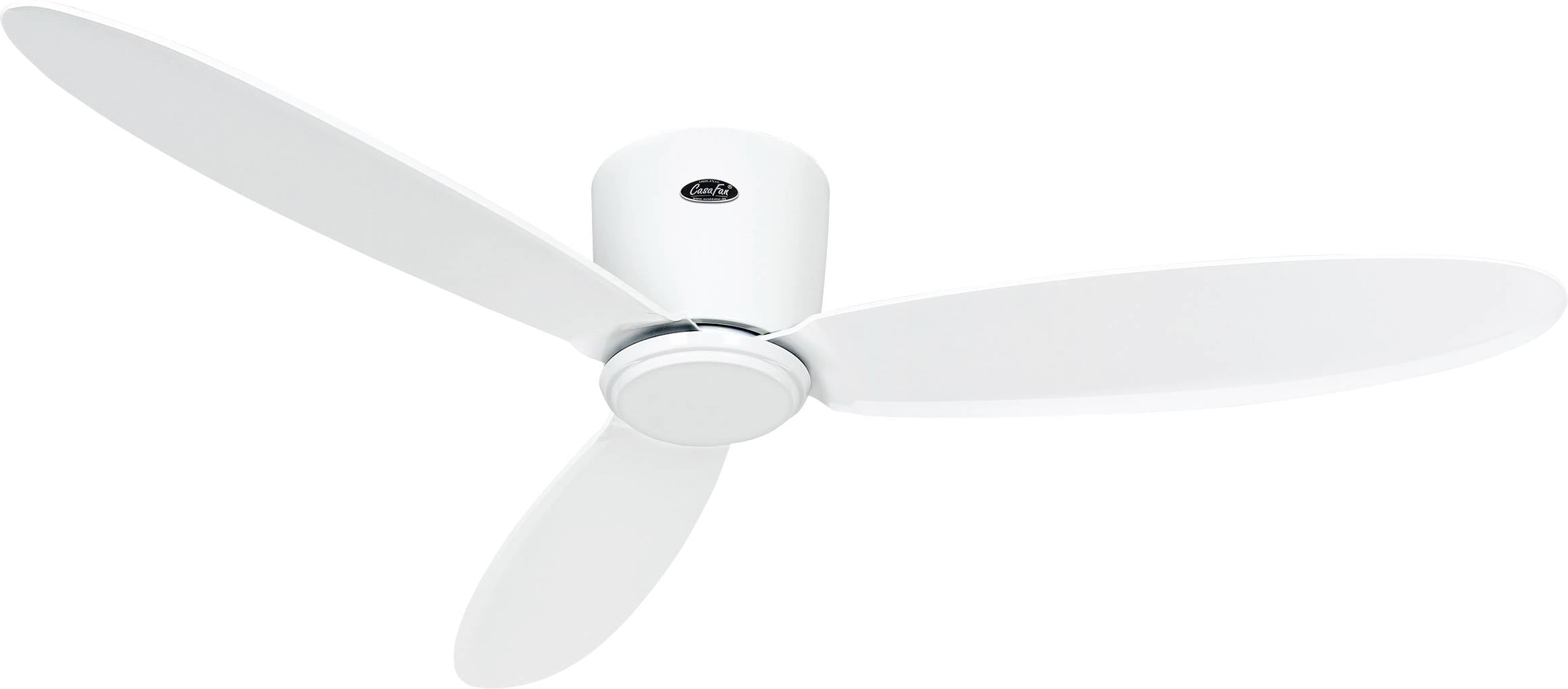 CasaFan ECO PLANO II 132 WE-WE WiFi Wentylator sufitowy 28 W (Ø x W) 132 cm x 160 mm biały pilot zdalnego sterowania, ti - obrazek 1