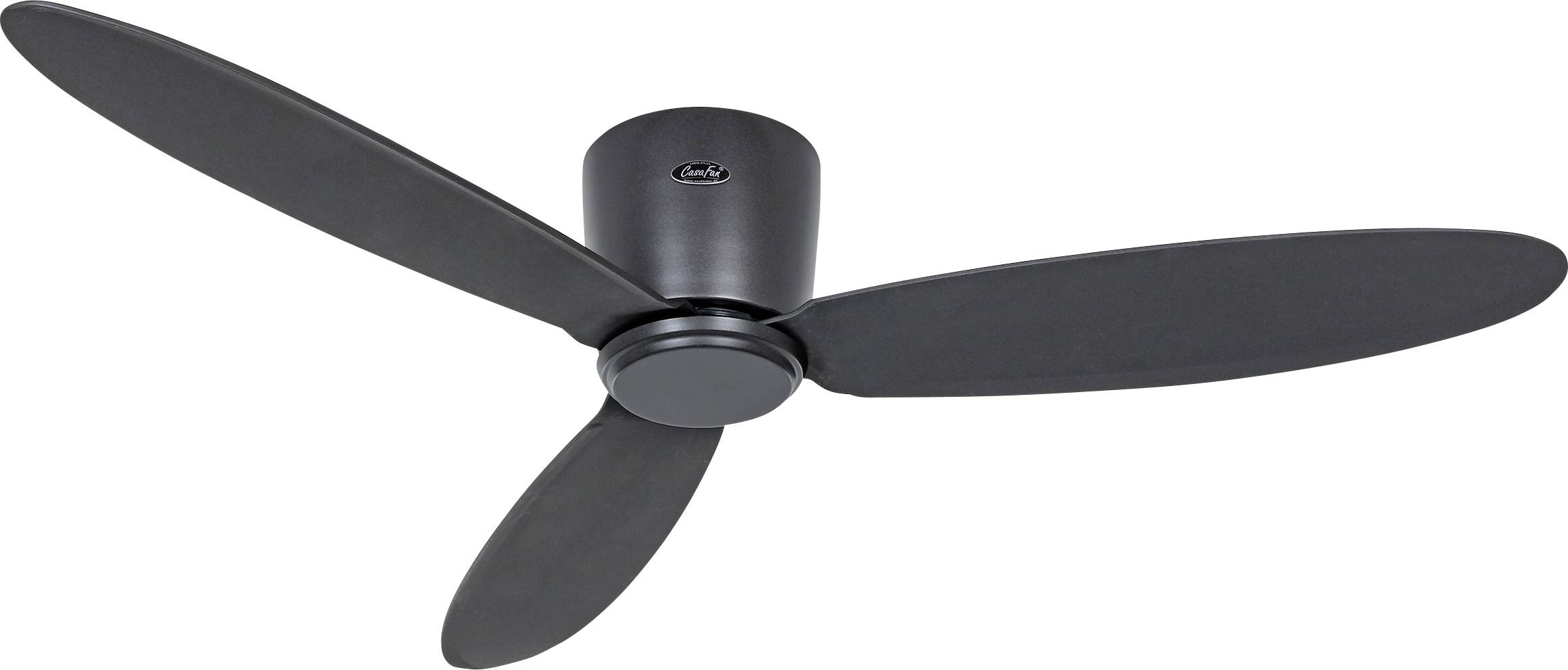 CasaFan ECO PLANO II 132 BG-BG WiFi Wentylator sufitowy 28 W (Ø x W) 132 cm x 160 mm ciemnoszary pilot zdalnego sterowan - obrazek 1