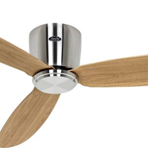CasaFan ECO PLANO II 132 BN-EN WiFi Wentylator sufitowy 28 W (Ø x W) 132 cm x 160 mm chrom (szczotkowany) pilot zdalnego CasaFan ECO PLANO II 132 BN-EN WiFi Wentylator sufitowy 28 W (Ø x W) 132 cm x 160 mm chrom (szczotkowany) pilot zdalnego