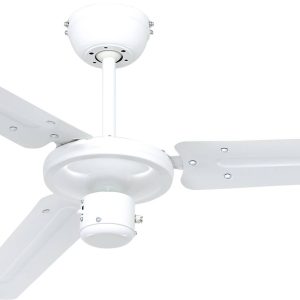 CasaFan TRISTAR-Z 120 WE Flügel Weiß Wentylator sufitowy 59 W (Ø x W) 122 cm x 270 mm biały tryb zimowy CasaFan TRISTAR-Z 120 WE Flügel Weiß Wentylator sufitowy 59 W (Ø x W) 122 cm x 270 mm biały tryb zimowy